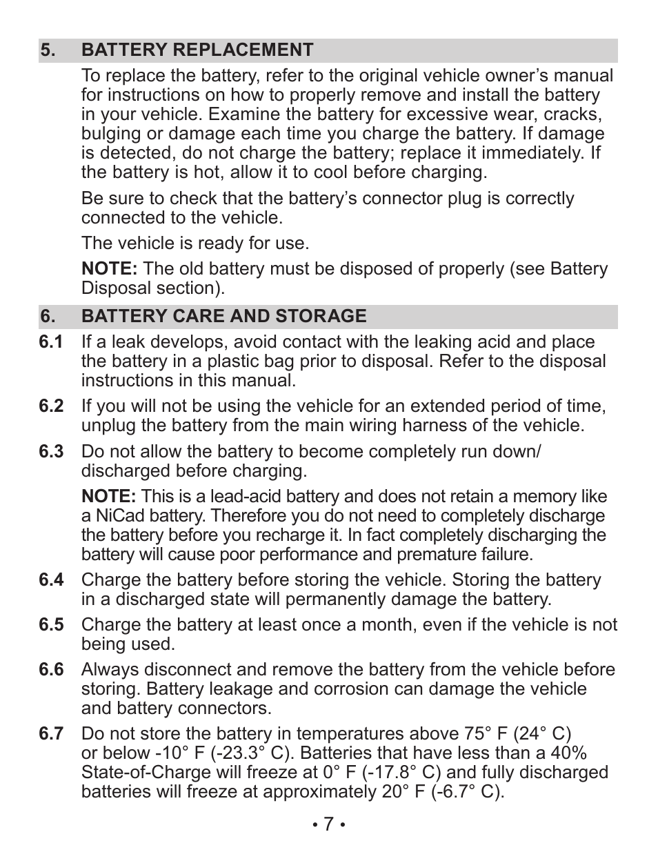 Schumacher TB4 User Manual | Page 7 / 24