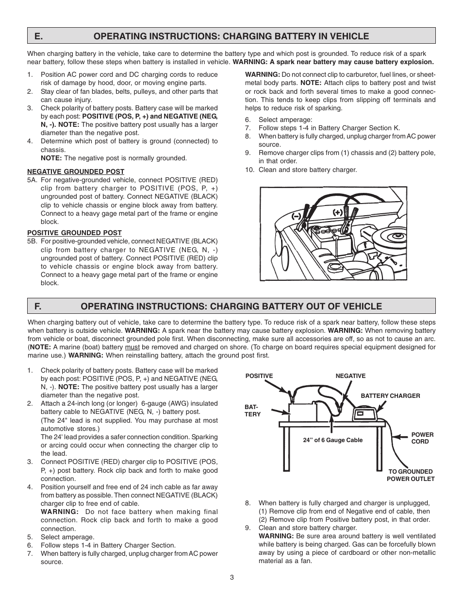 Schumacher 1050-PE User Manual | Page 3 / 8