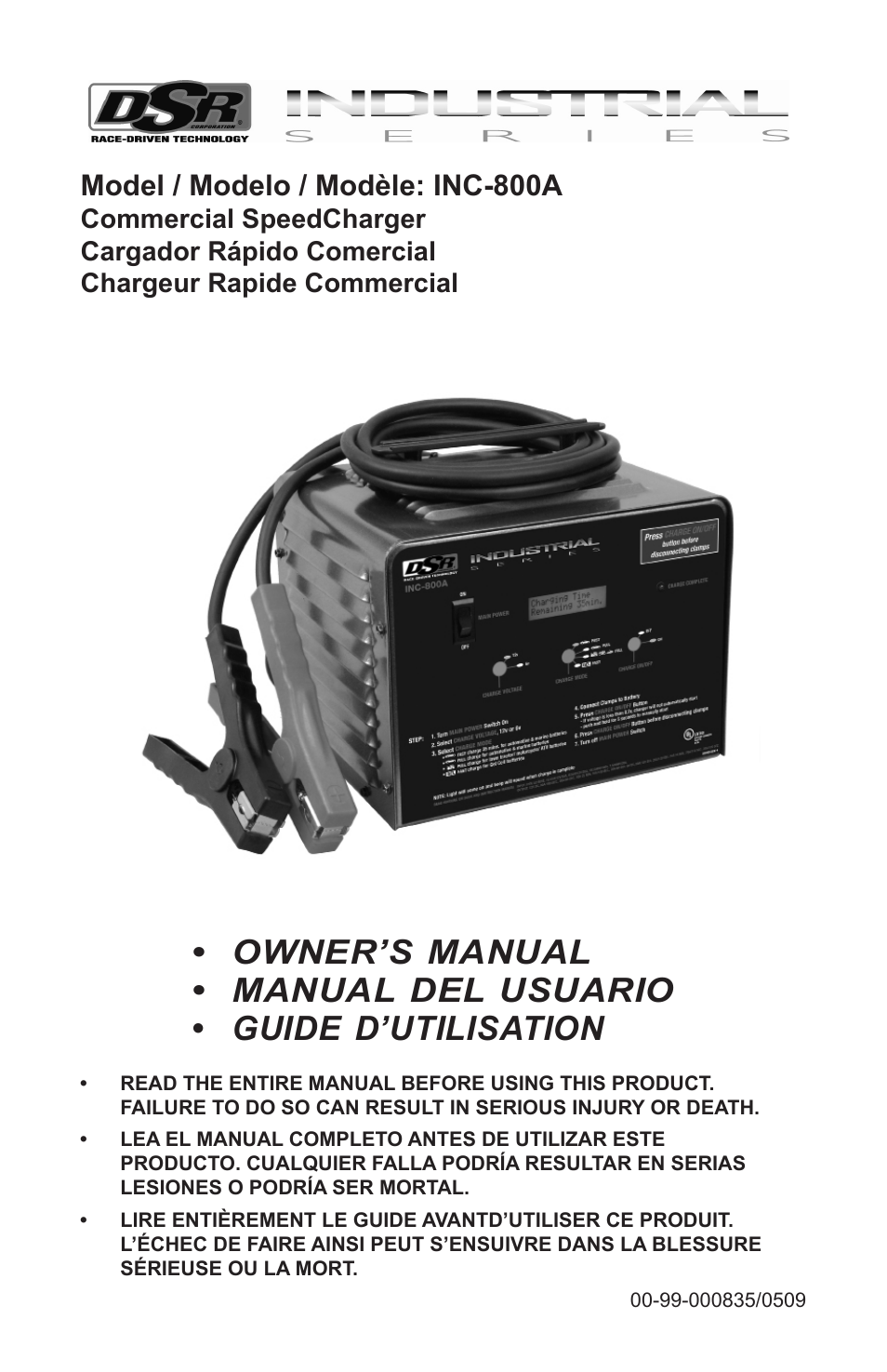 Schumacher NC-800A User Manual | 40 pages