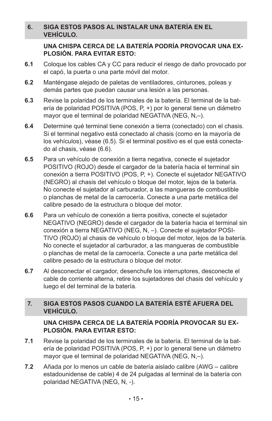 Schumacher NC-800A User Manual | Page 19 / 40