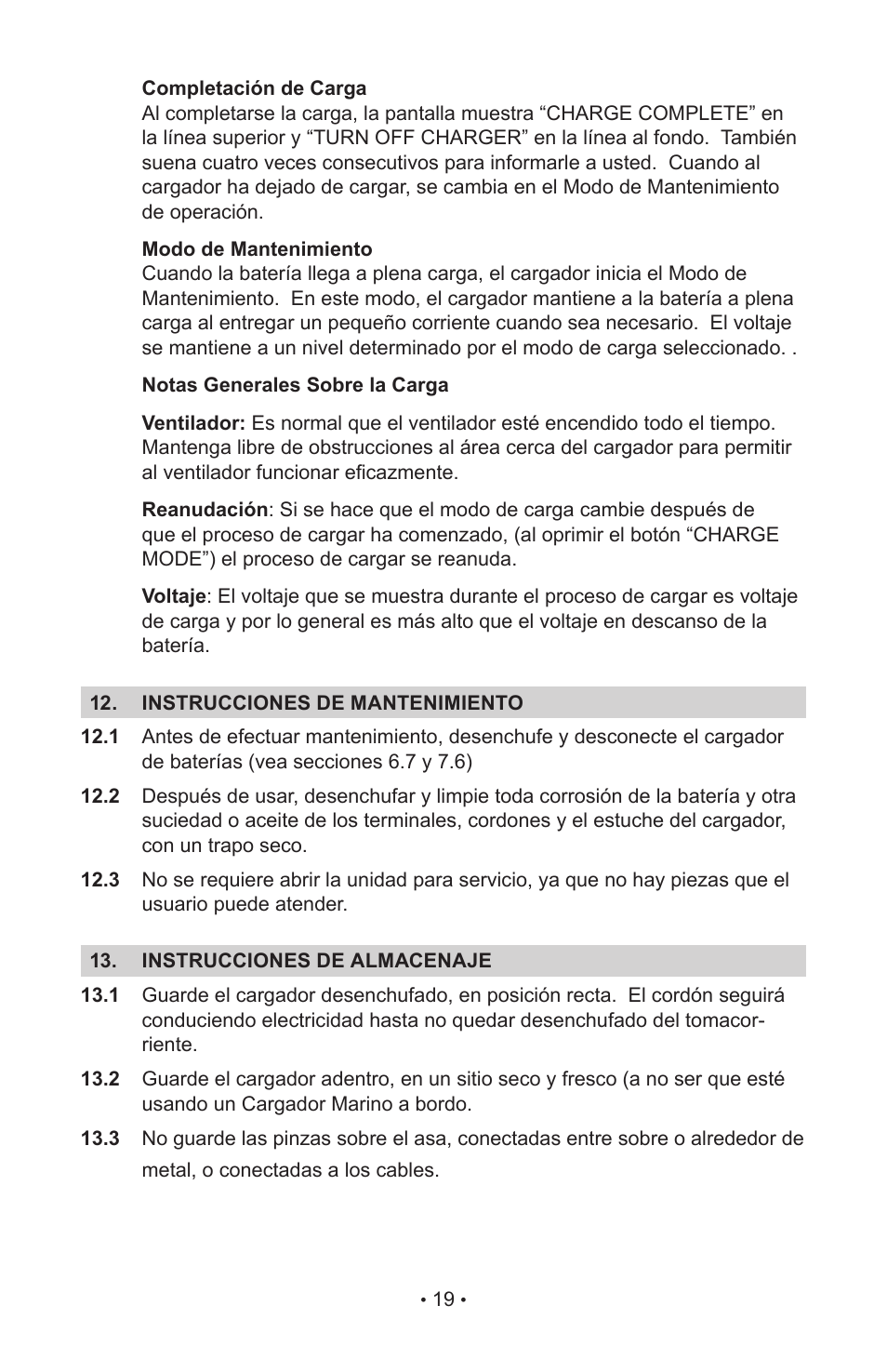 Schumacher NC-800A User Manual | Page 23 / 40