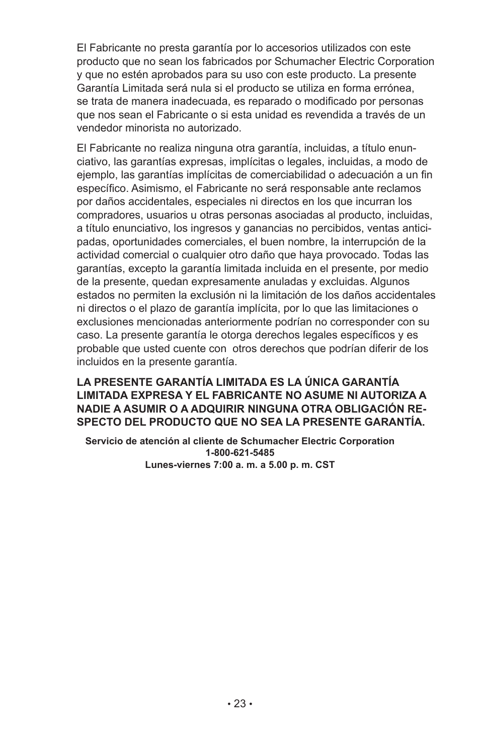 Schumacher NC-800A User Manual | Page 27 / 40