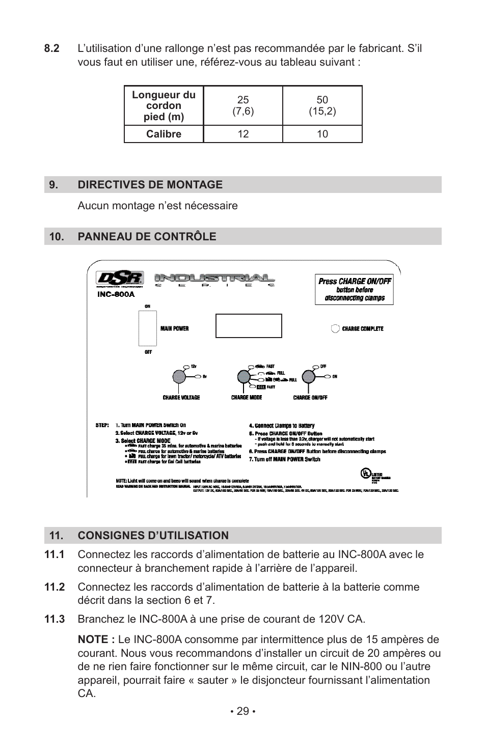 Schumacher NC-800A User Manual | Page 33 / 40