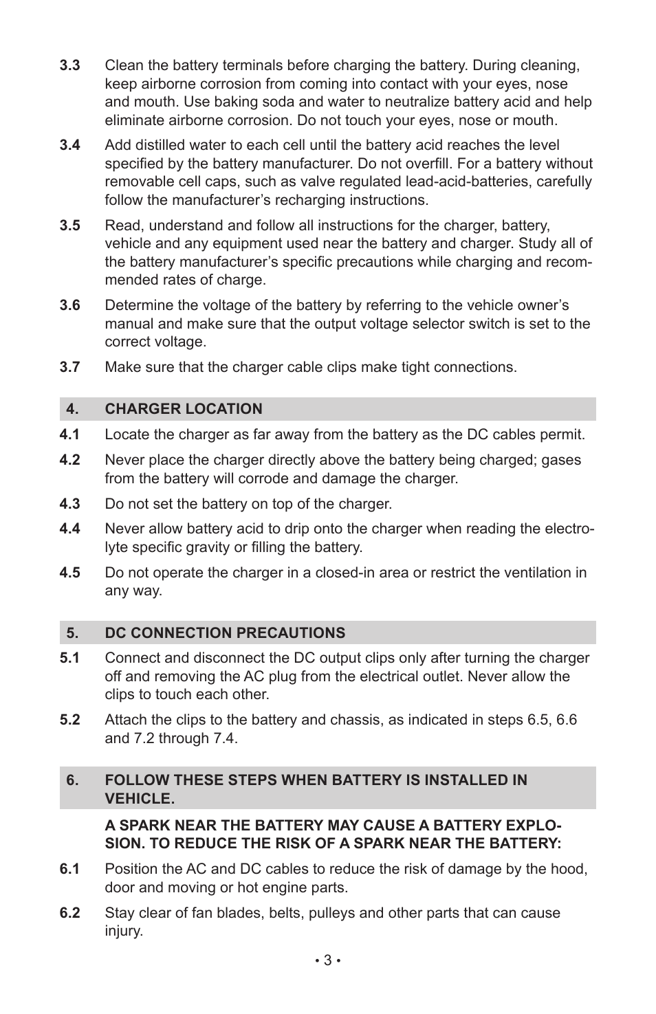 Schumacher NC-800A User Manual | Page 7 / 40