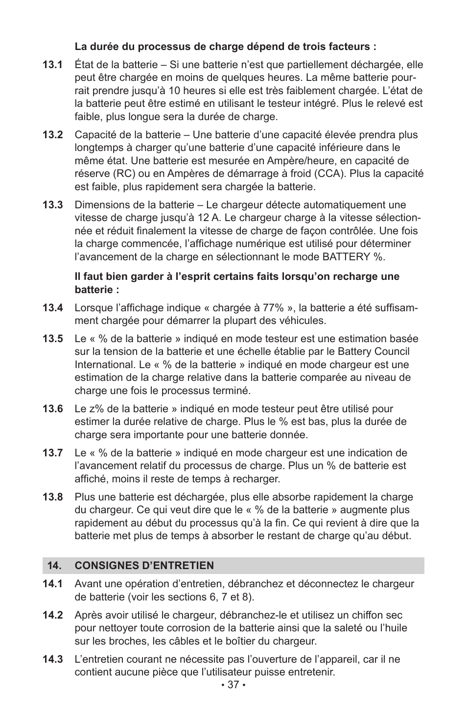 Schumacher INC-812A User Manual | Page 41 / 44
