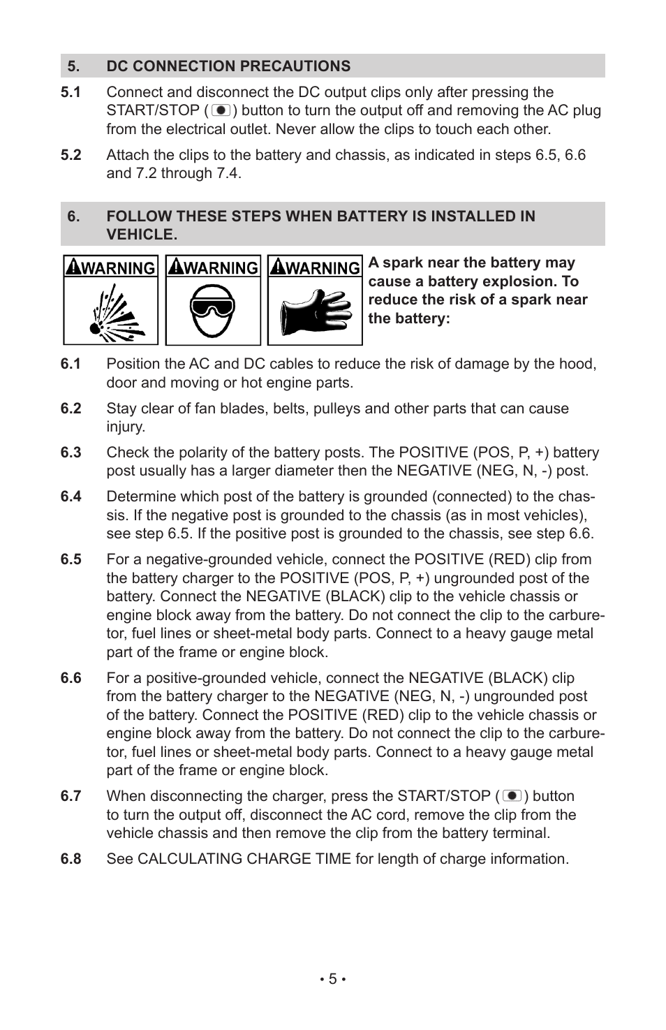 Schumacher INC-700A User Manual | Page 10 / 63