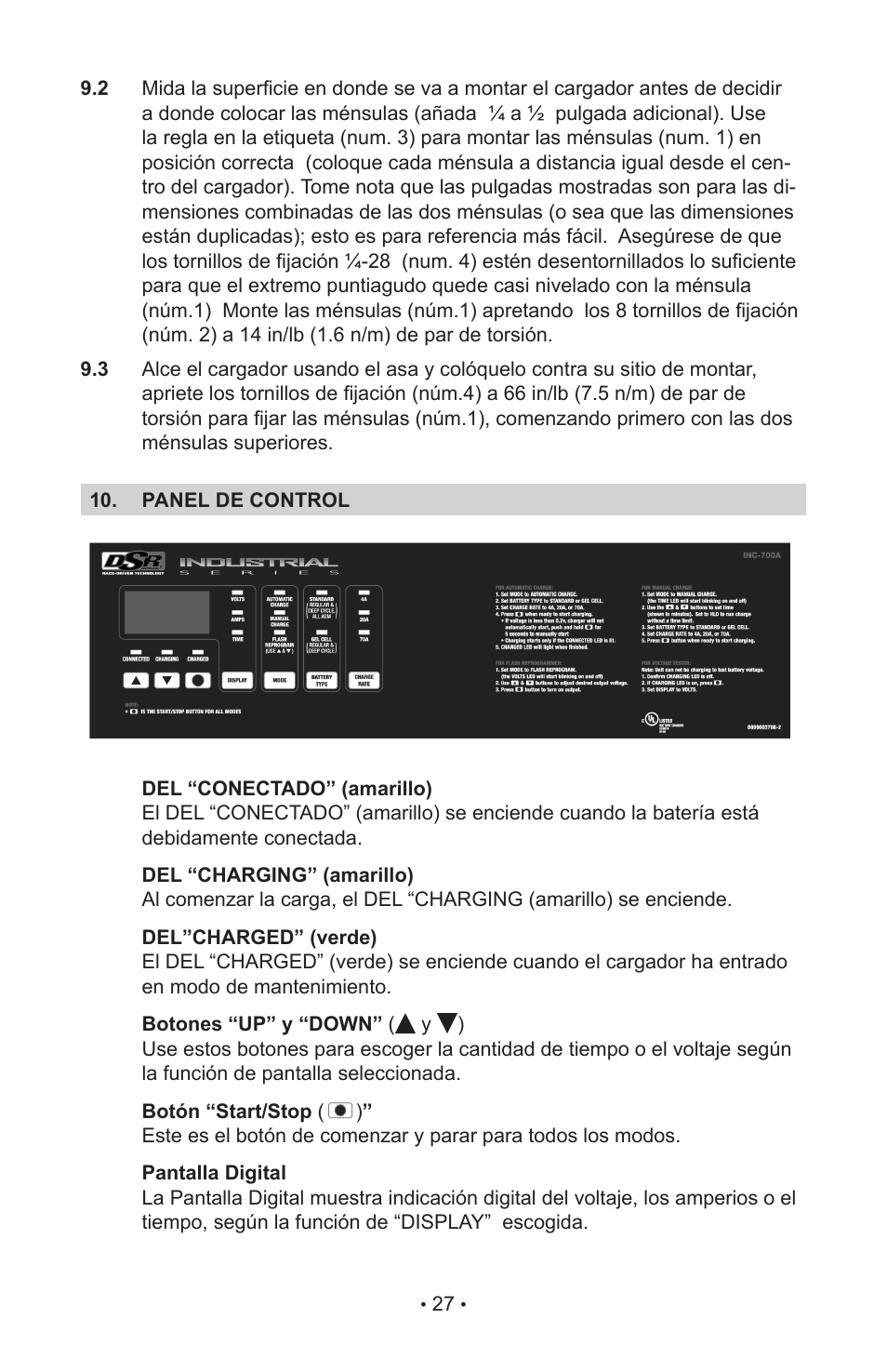 Schumacher INC-700A User Manual | Page 32 / 63