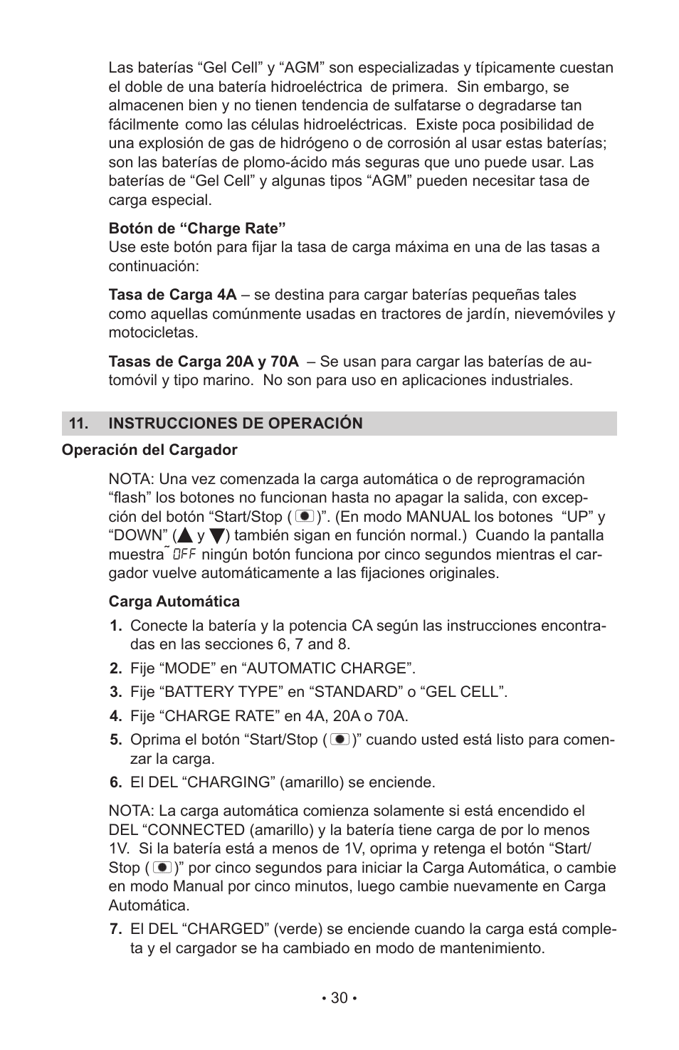 Schumacher INC-700A User Manual | Page 35 / 63