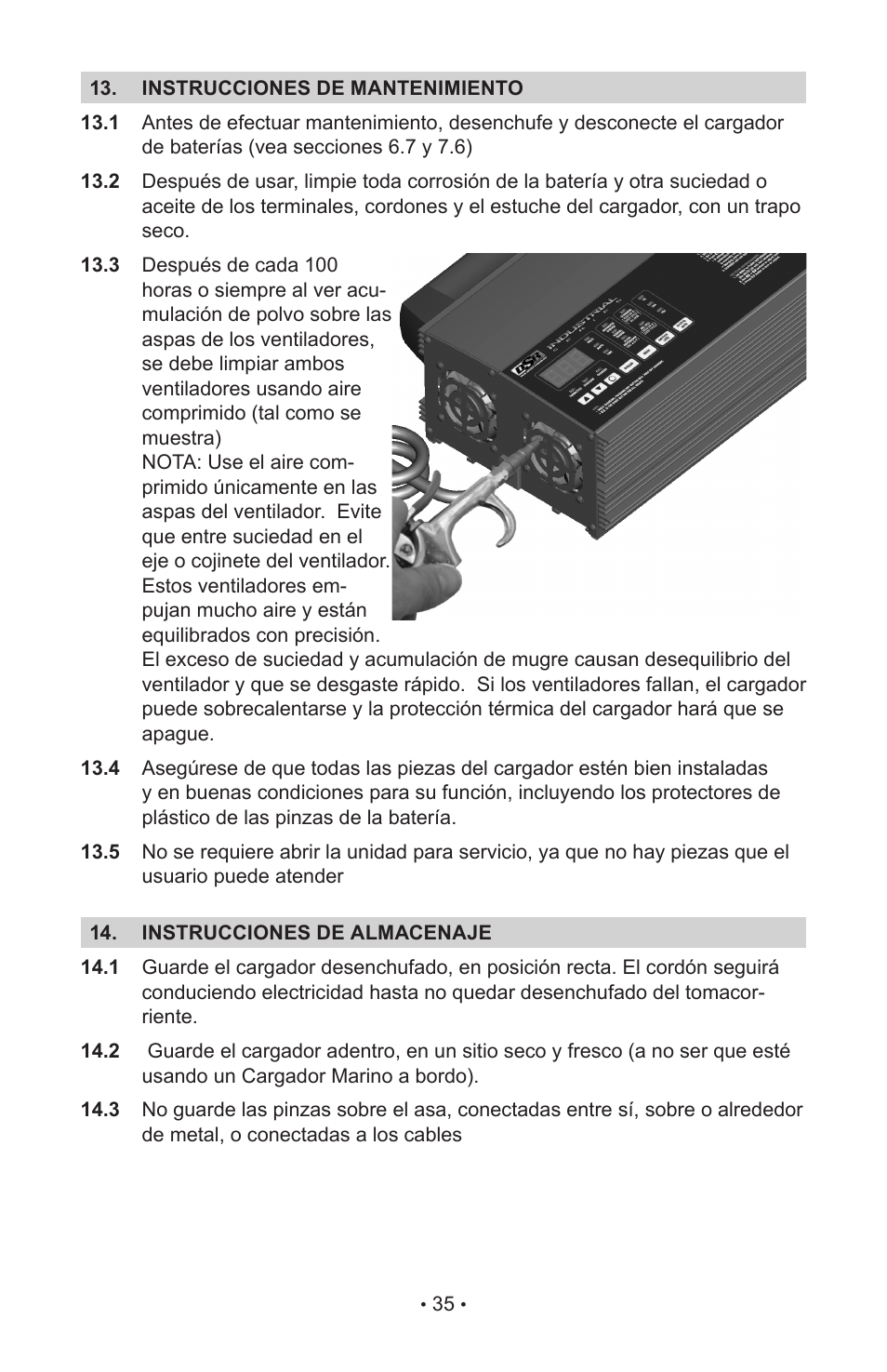 Schumacher INC-700A User Manual | Page 40 / 63