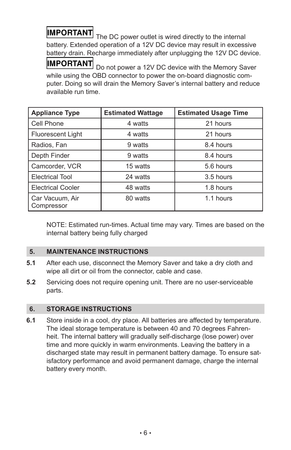 Schumacher NIN-7A-OBD-Industrial Series User Manual | Page 10 / 28