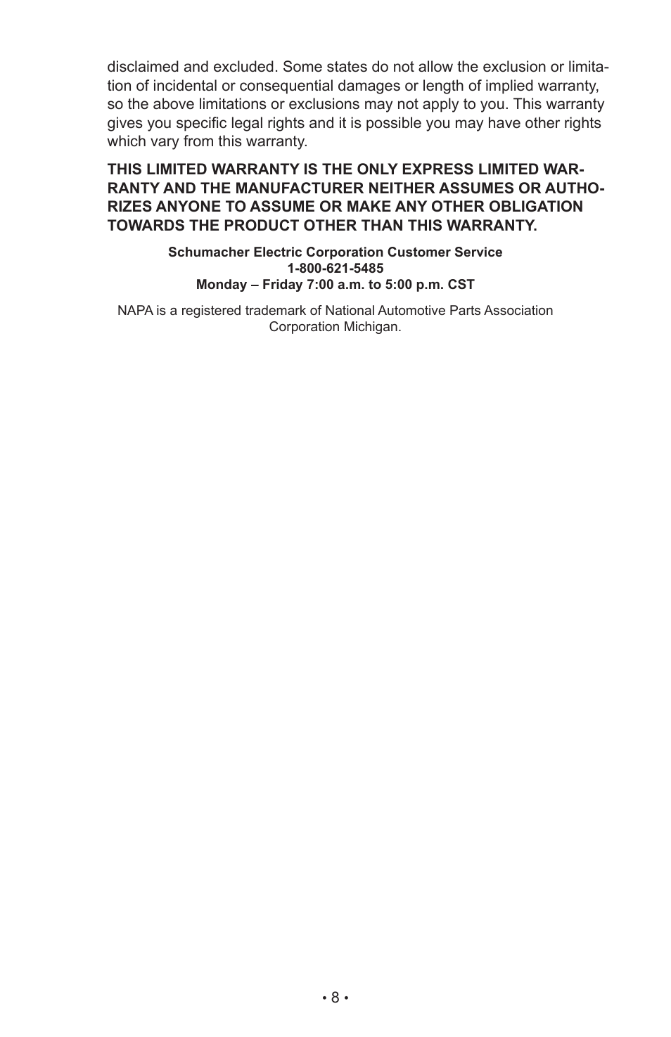 Schumacher NIN-7A-OBD-Industrial Series User Manual | Page 12 / 28