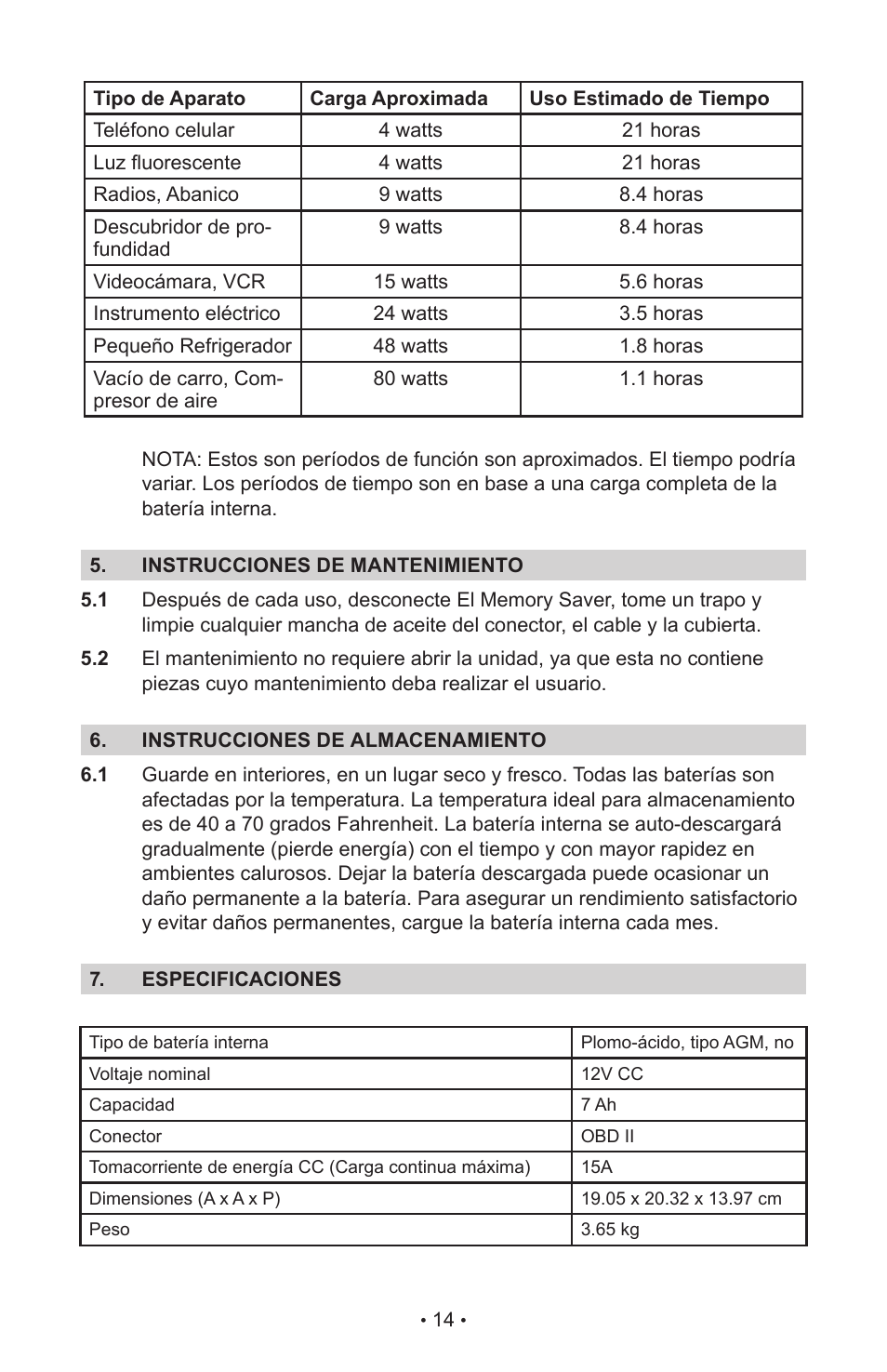 Schumacher NIN-7A-OBD-Industrial Series User Manual | Page 18 / 28