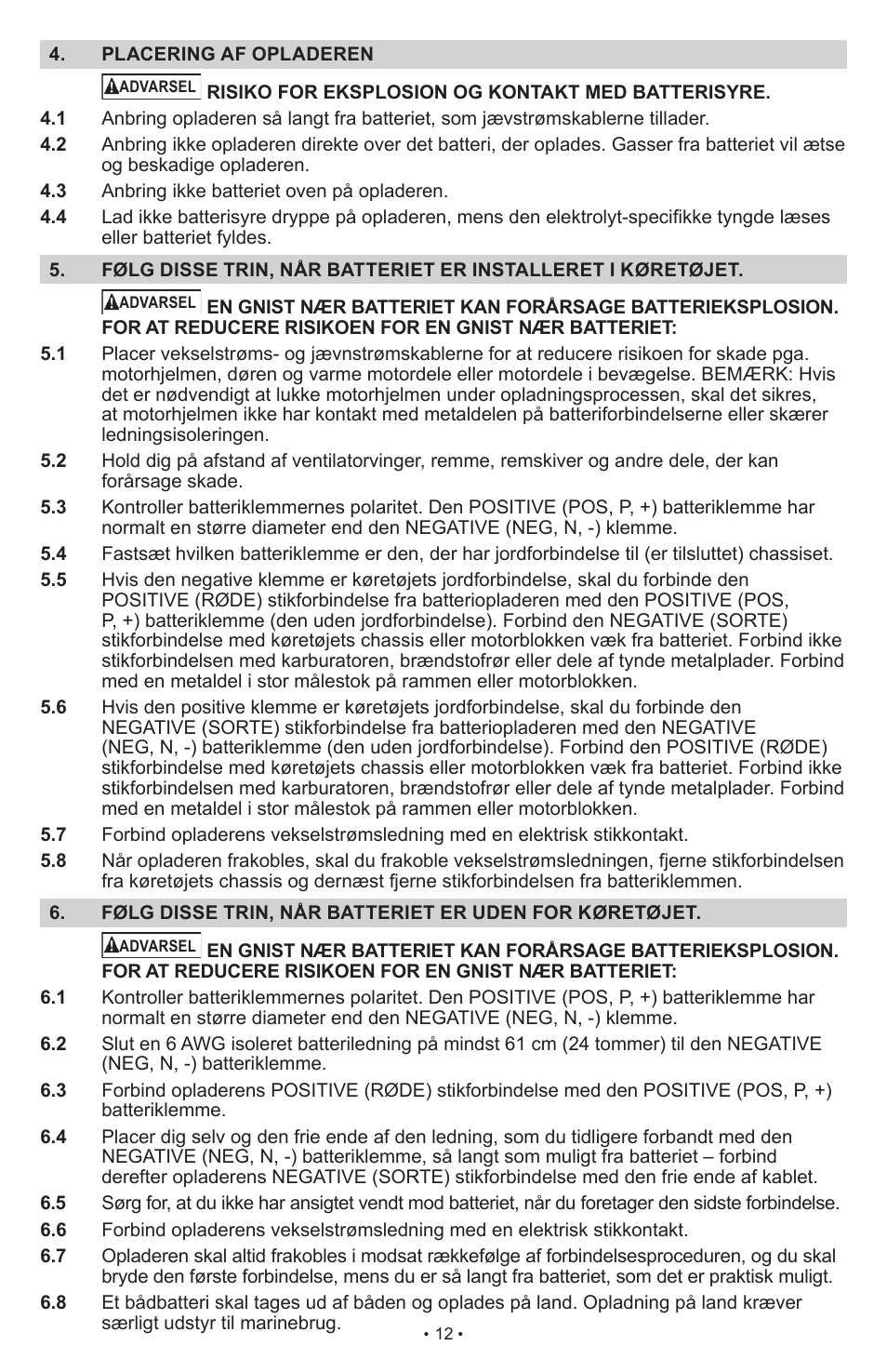 Schumacher SCI10 User Manual | Page 12 / 87