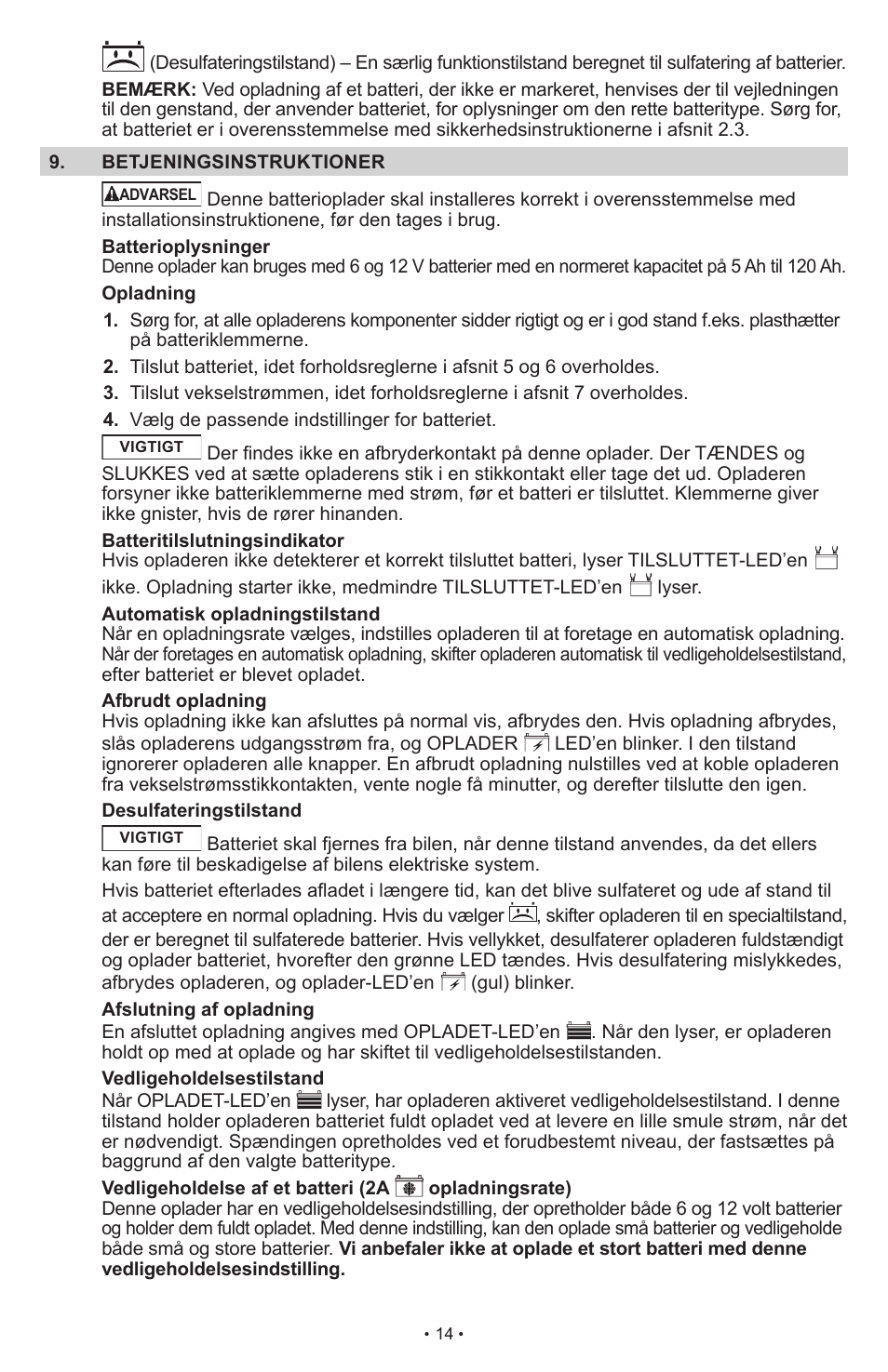 Schumacher SCI10 User Manual | Page 14 / 87