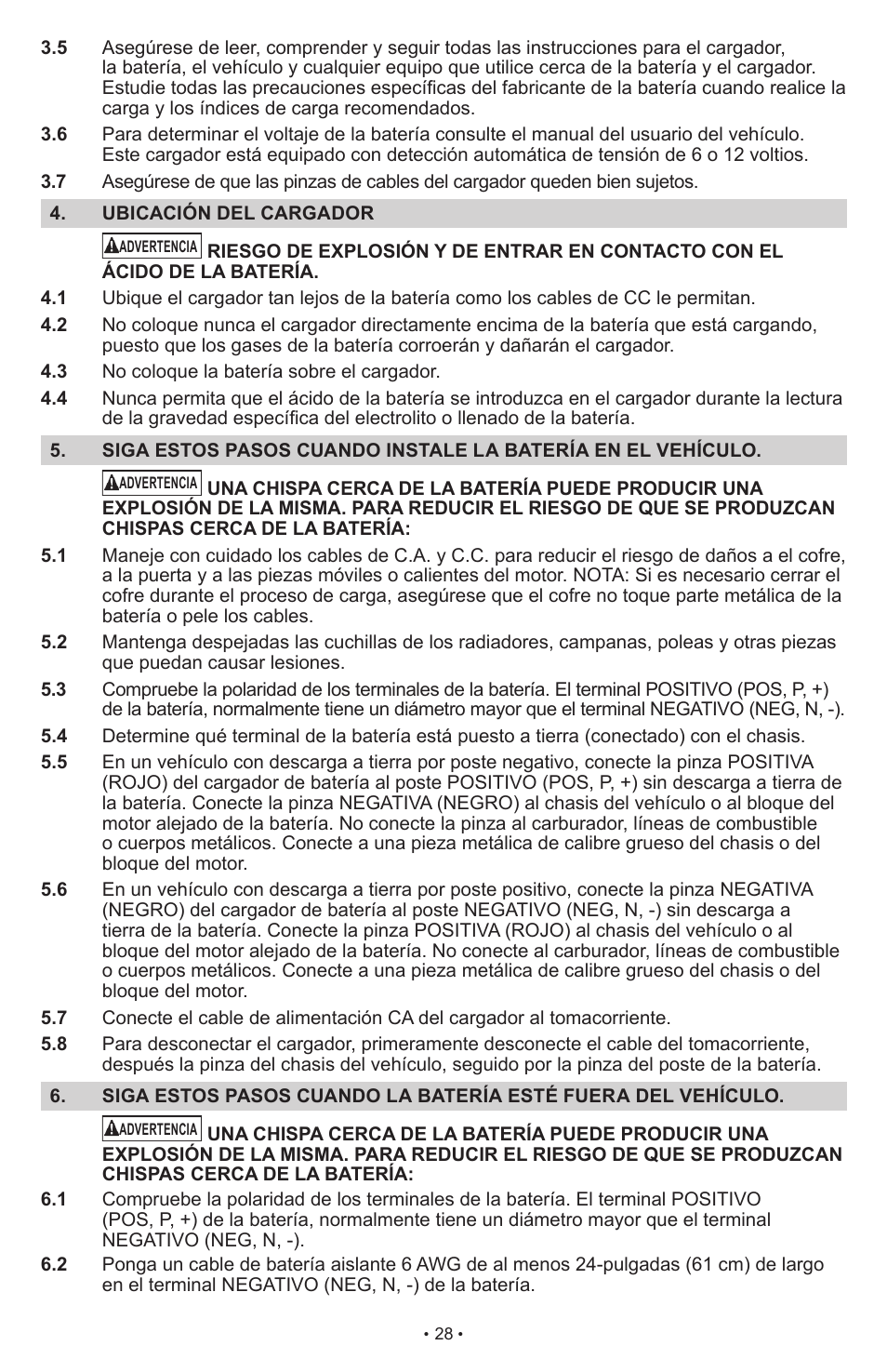 Schumacher SCI10 User Manual | Page 28 / 87