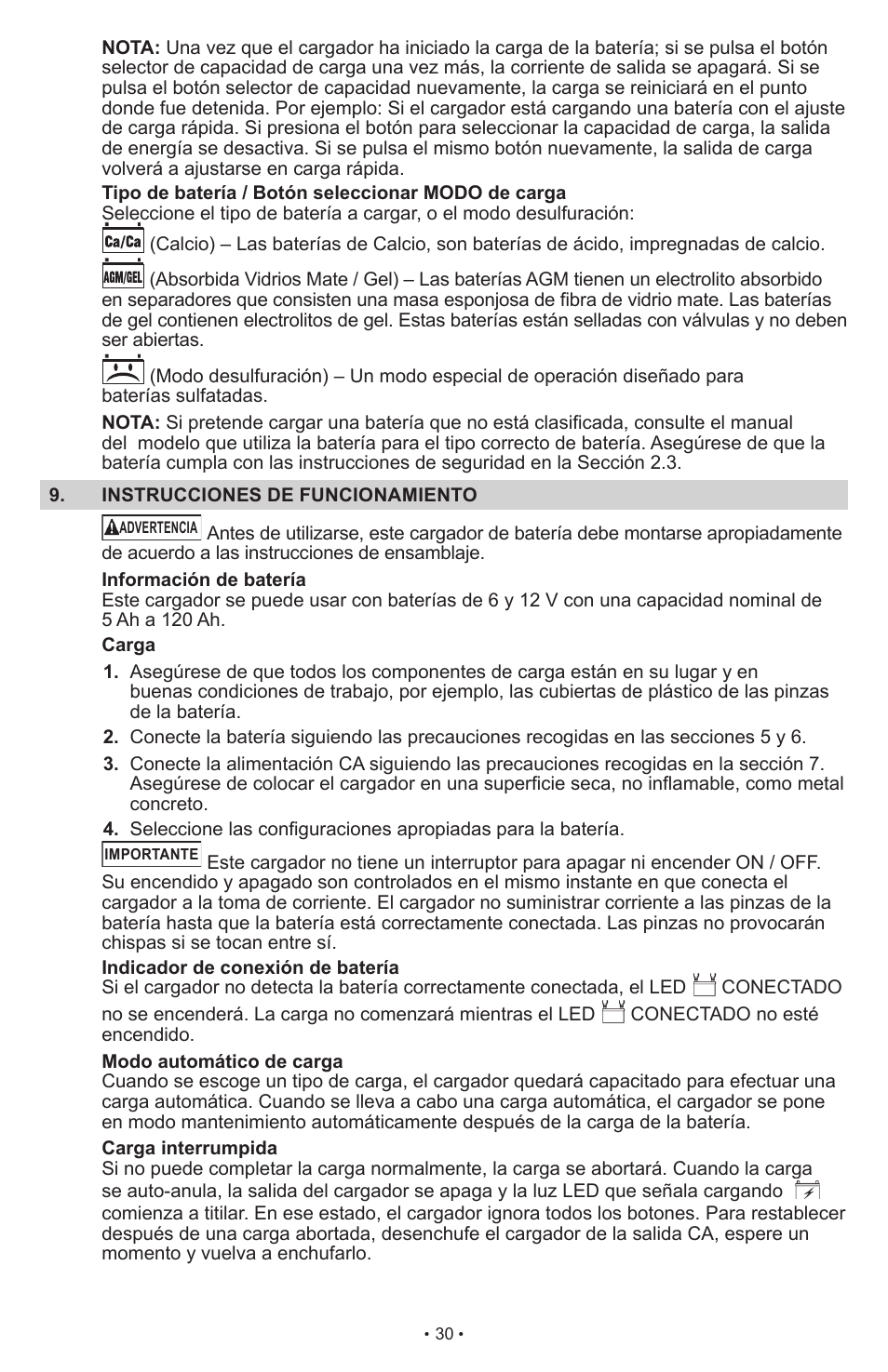 Schumacher SCI10 User Manual | Page 30 / 87