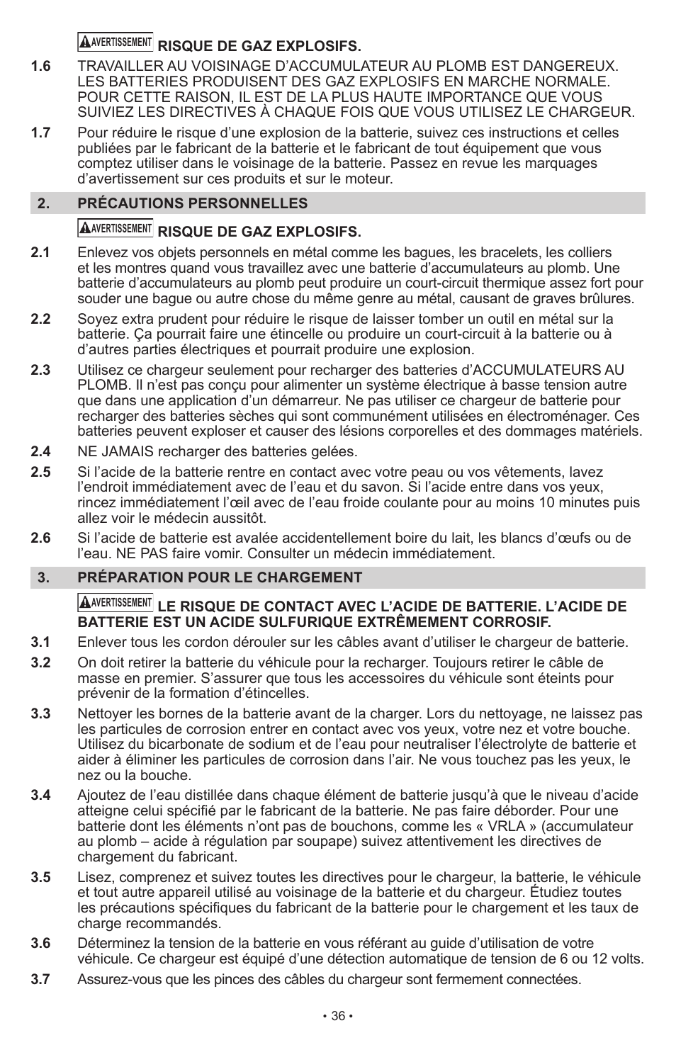 Schumacher SCI10 User Manual | Page 36 / 87