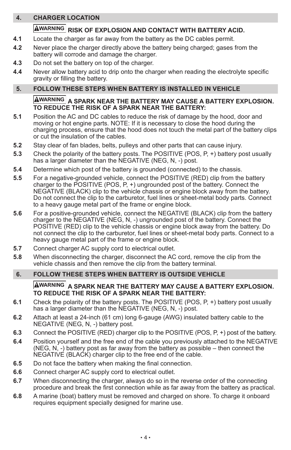 Schumacher SCI10 User Manual | Page 4 / 87