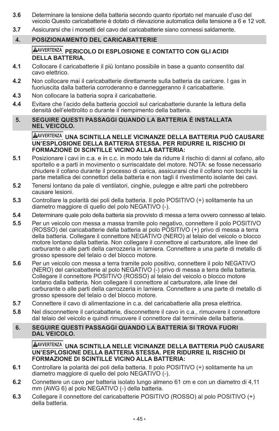 Schumacher SCI10 User Manual | Page 45 / 87