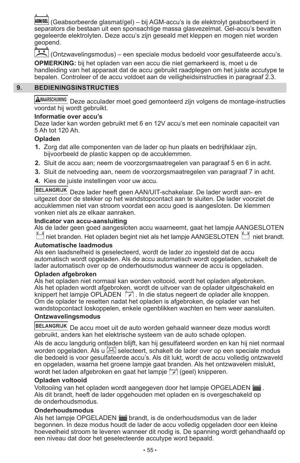Schumacher SCI10 User Manual | Page 55 / 87