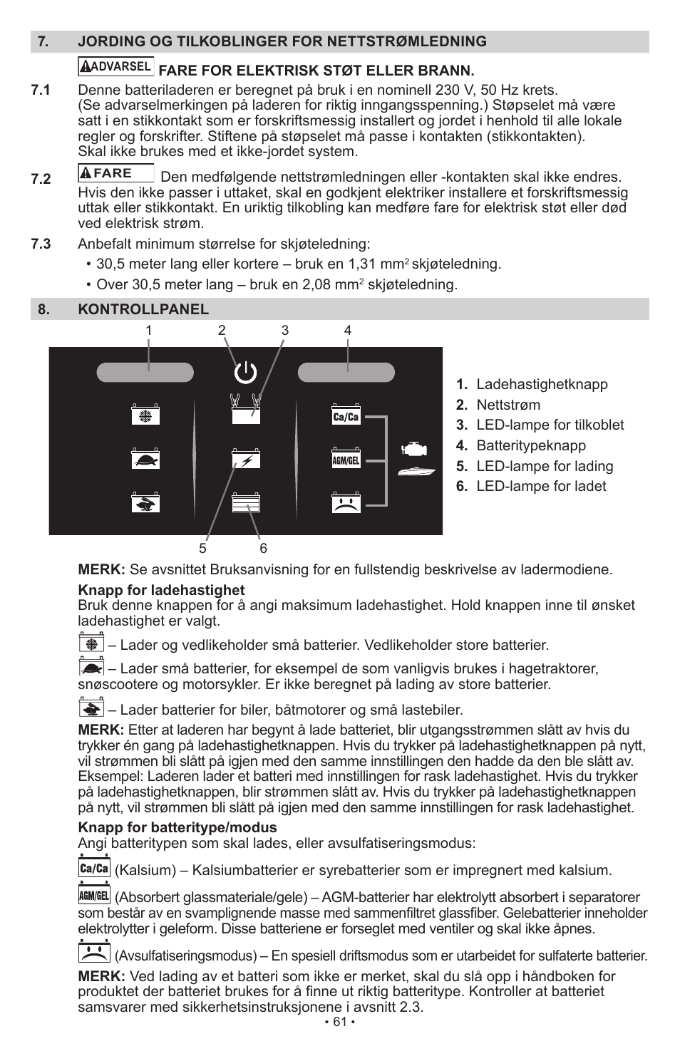 Schumacher SCI10 User Manual | Page 61 / 87