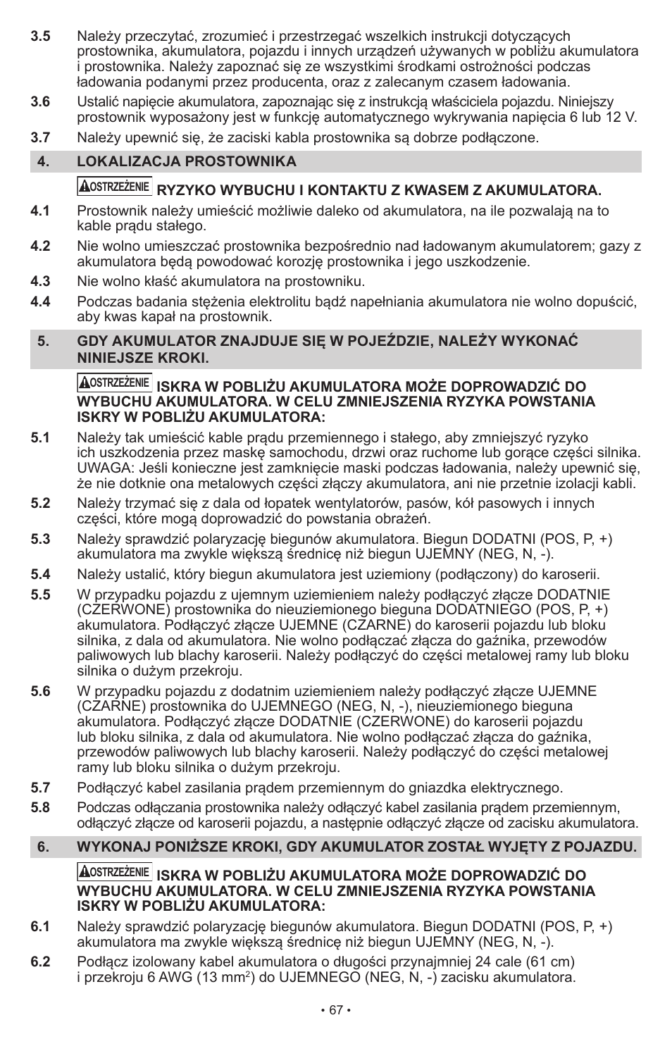 Schumacher SCI10 User Manual | Page 67 / 87