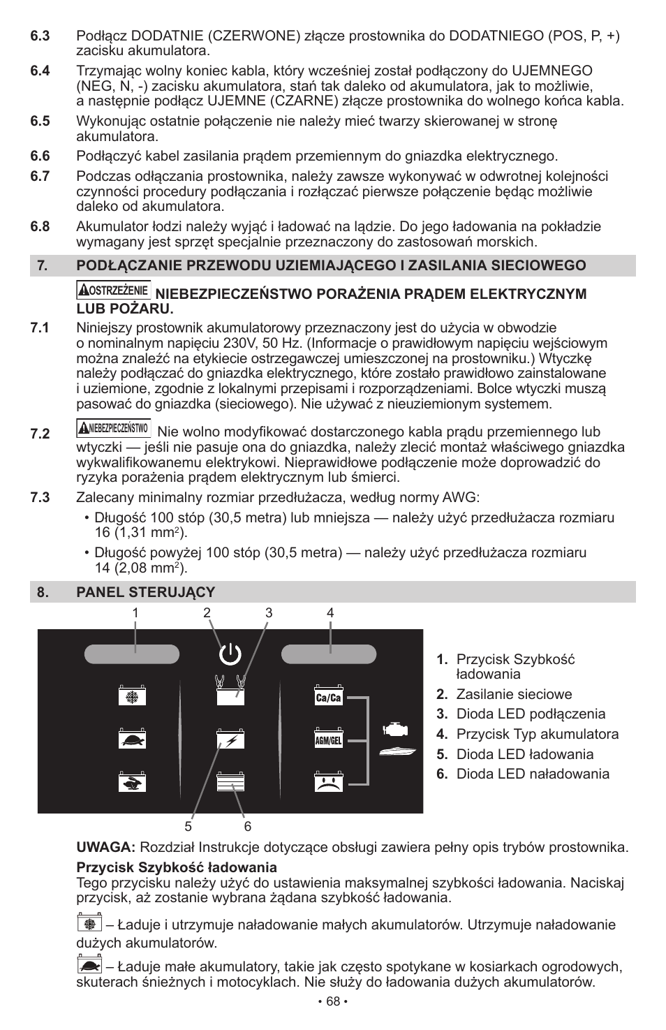 Schumacher SCI10 User Manual | Page 68 / 87