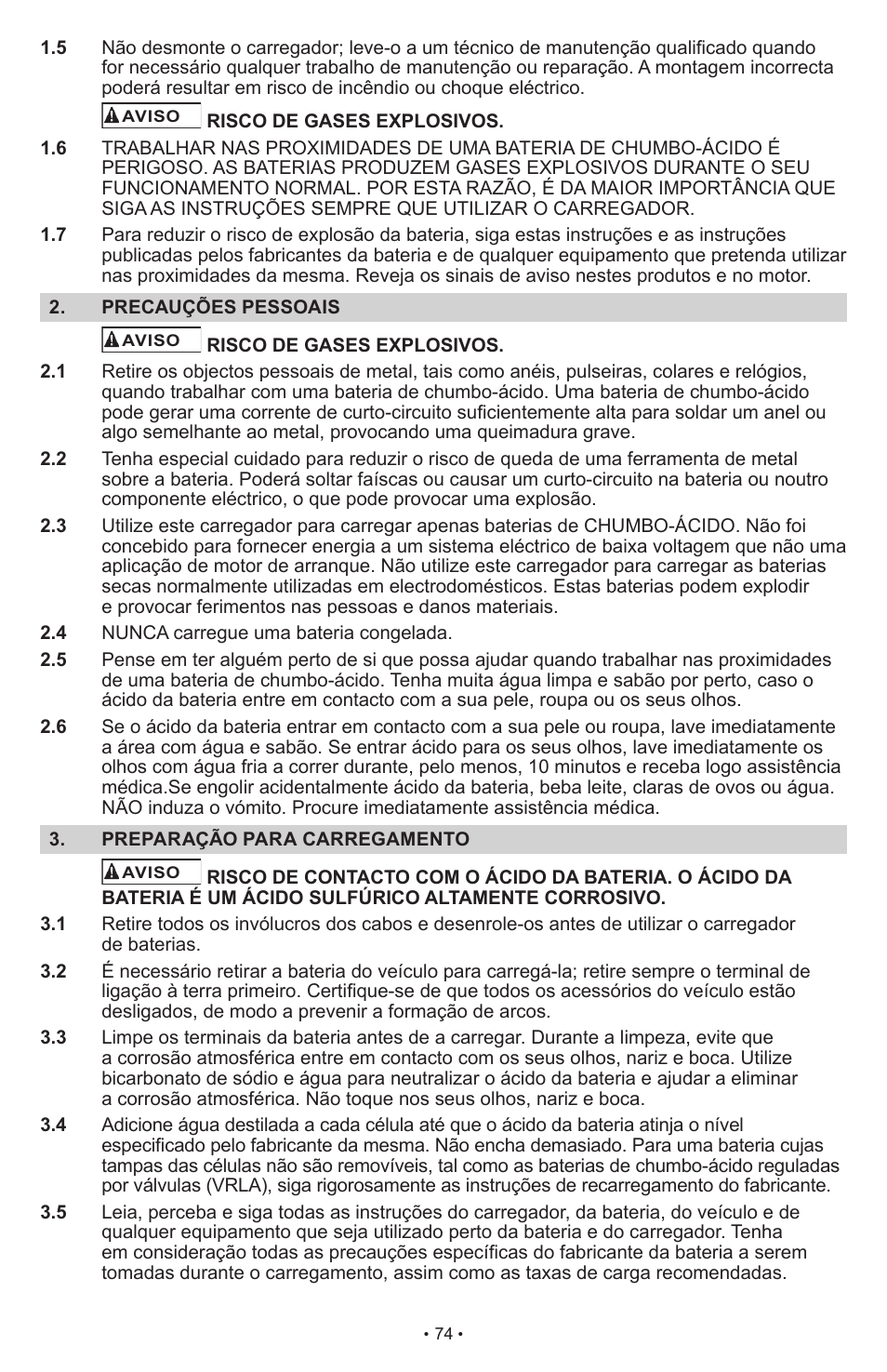 Schumacher SCI10 User Manual | Page 74 / 87