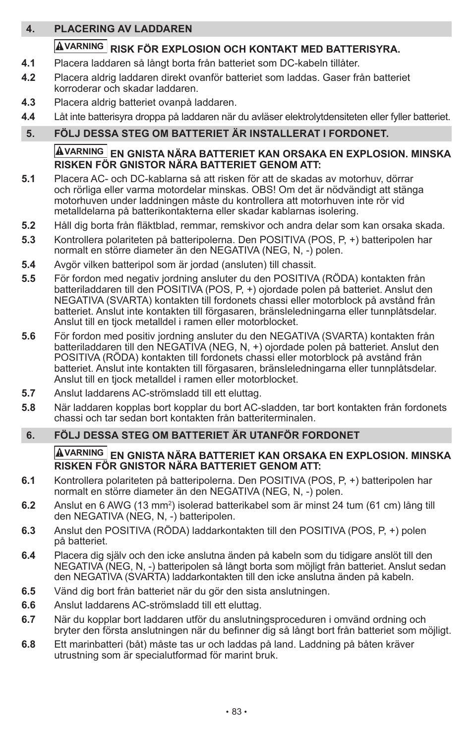 Schumacher SCI10 User Manual | Page 83 / 87