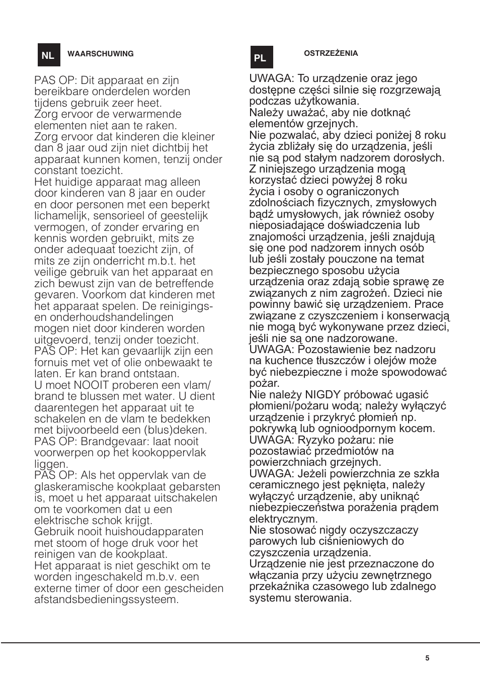 Indesit VRH 642 DO X User Manual | Page 5 / 56