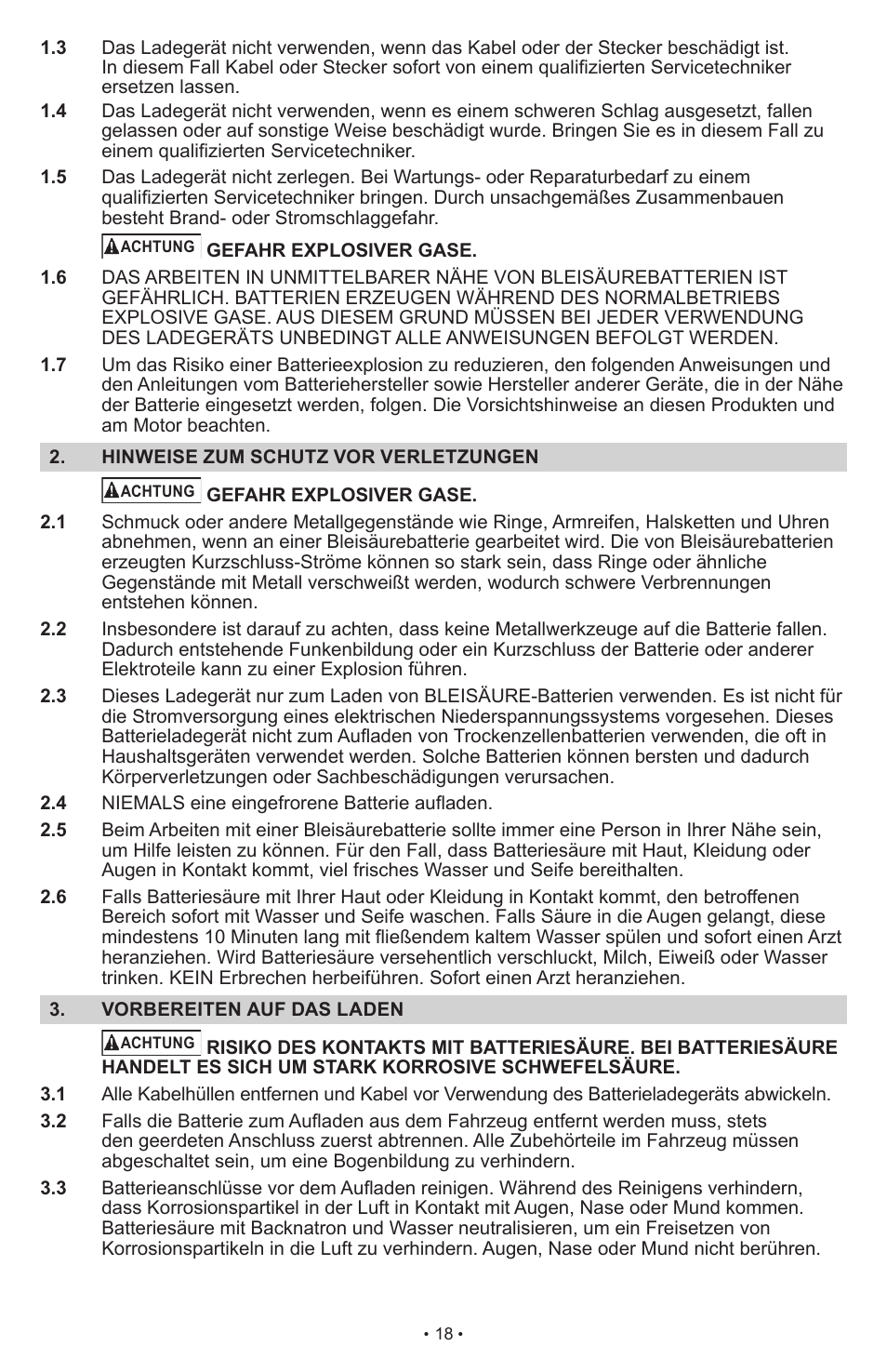 Schumacher SCI15 User Manual | Page 18 / 89
