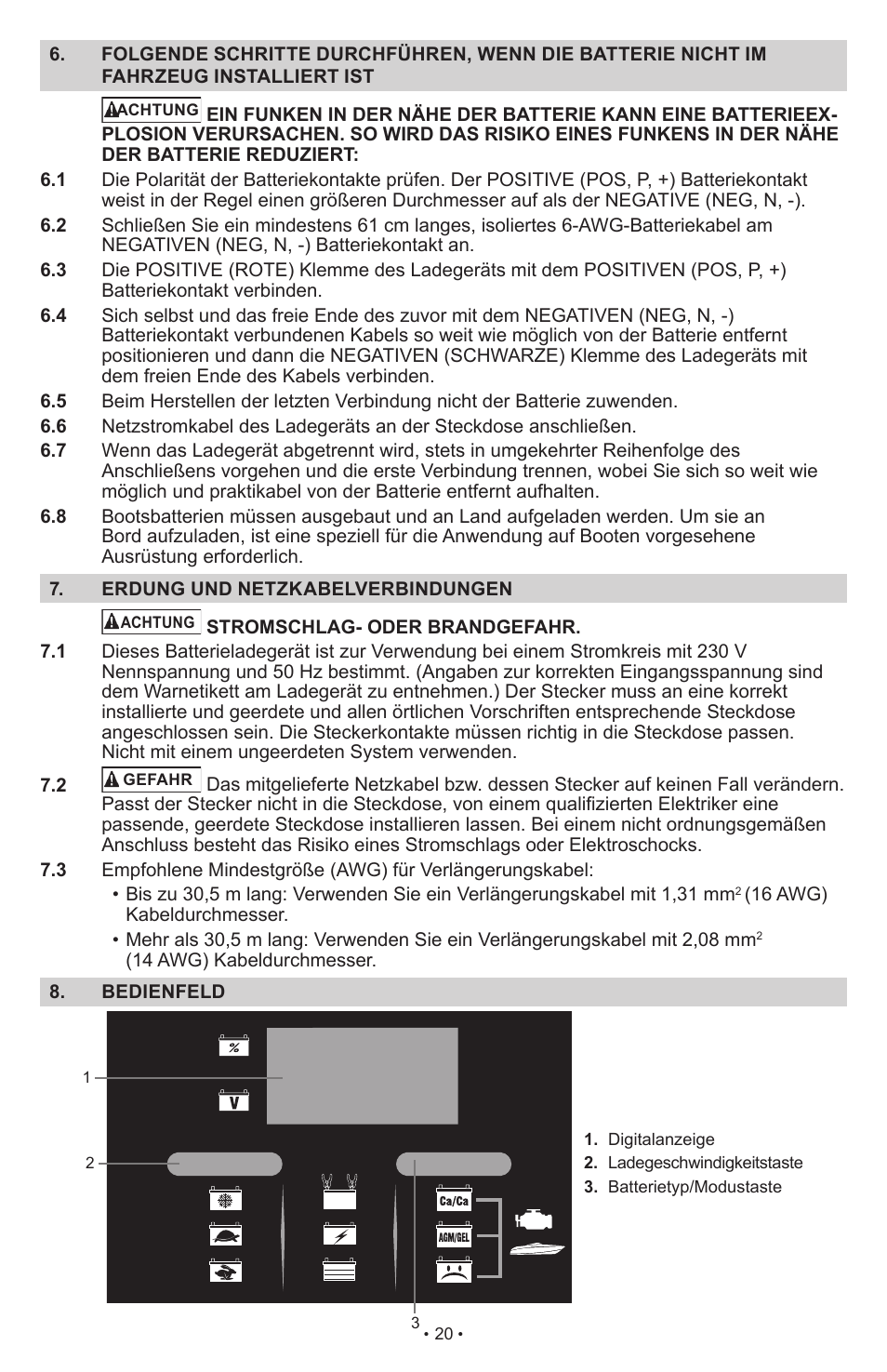 Schumacher SCI15 User Manual | Page 20 / 89