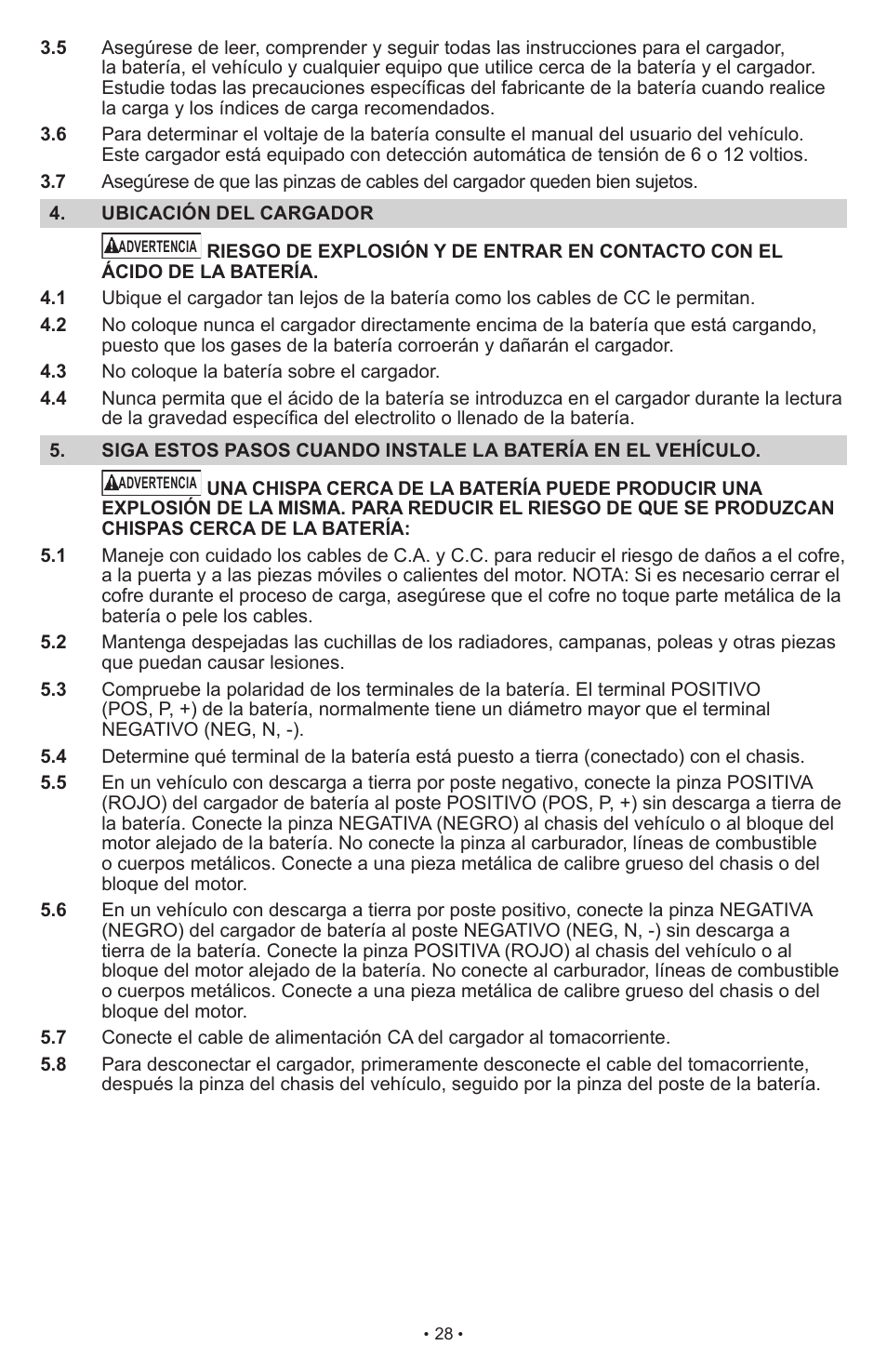 Schumacher SCI15 User Manual | Page 28 / 89
