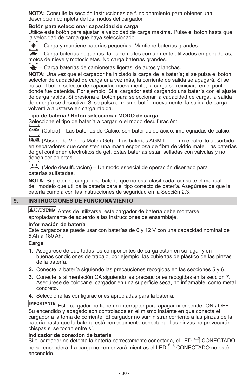 Schumacher SCI15 User Manual | Page 30 / 89