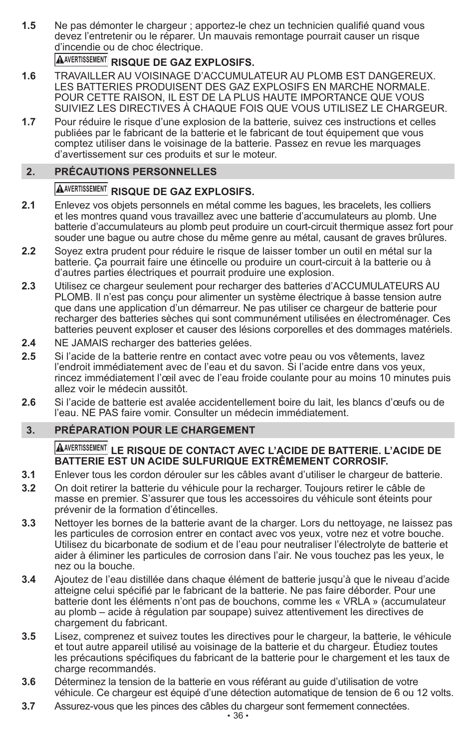 Schumacher SCI15 User Manual | Page 36 / 89