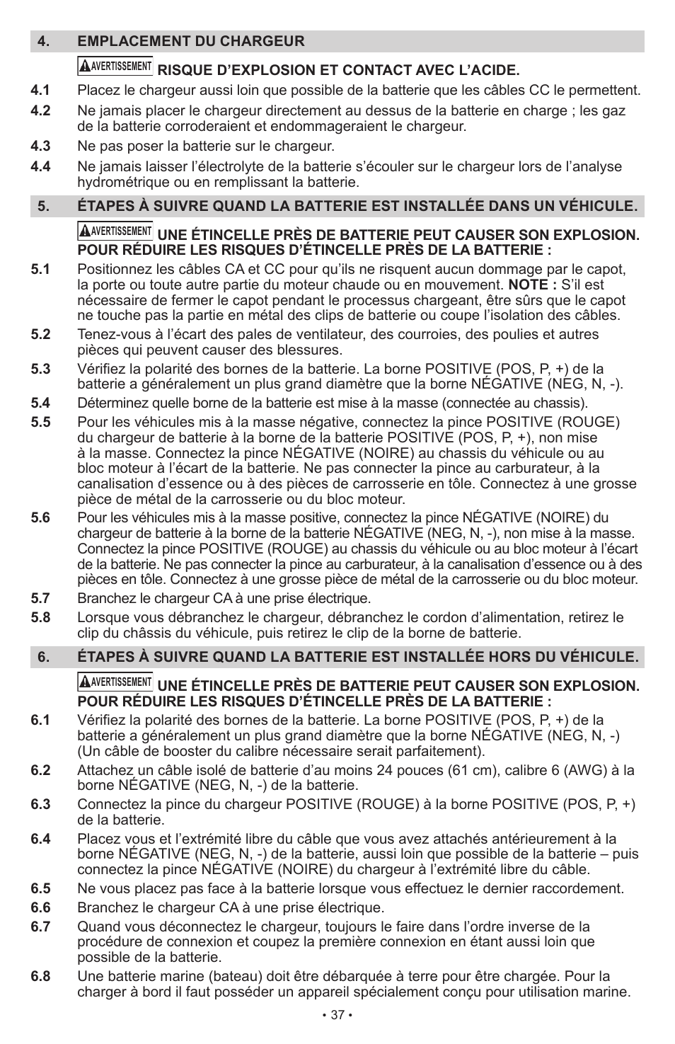 Schumacher SCI15 User Manual | Page 37 / 89
