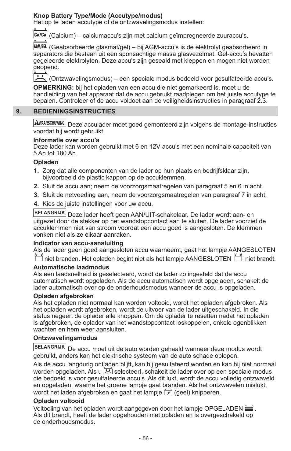 Schumacher SCI15 User Manual | Page 56 / 89