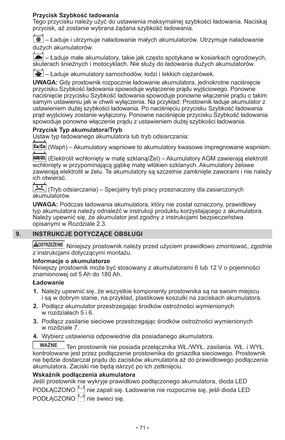 Schumacher SCI15 User Manual | Page 71 / 89