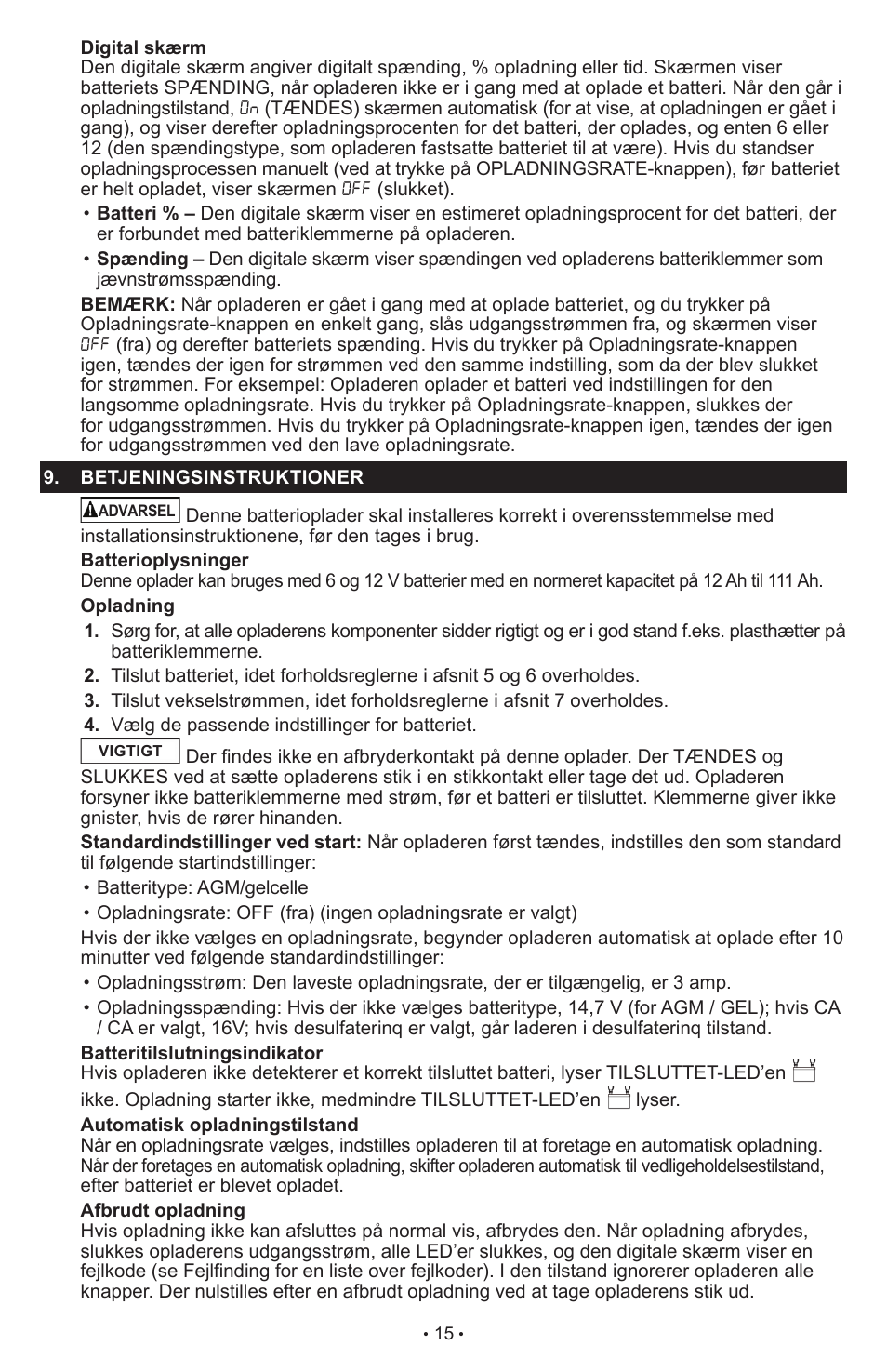 Schumacher SCI90 User Manual | Page 15 / 120