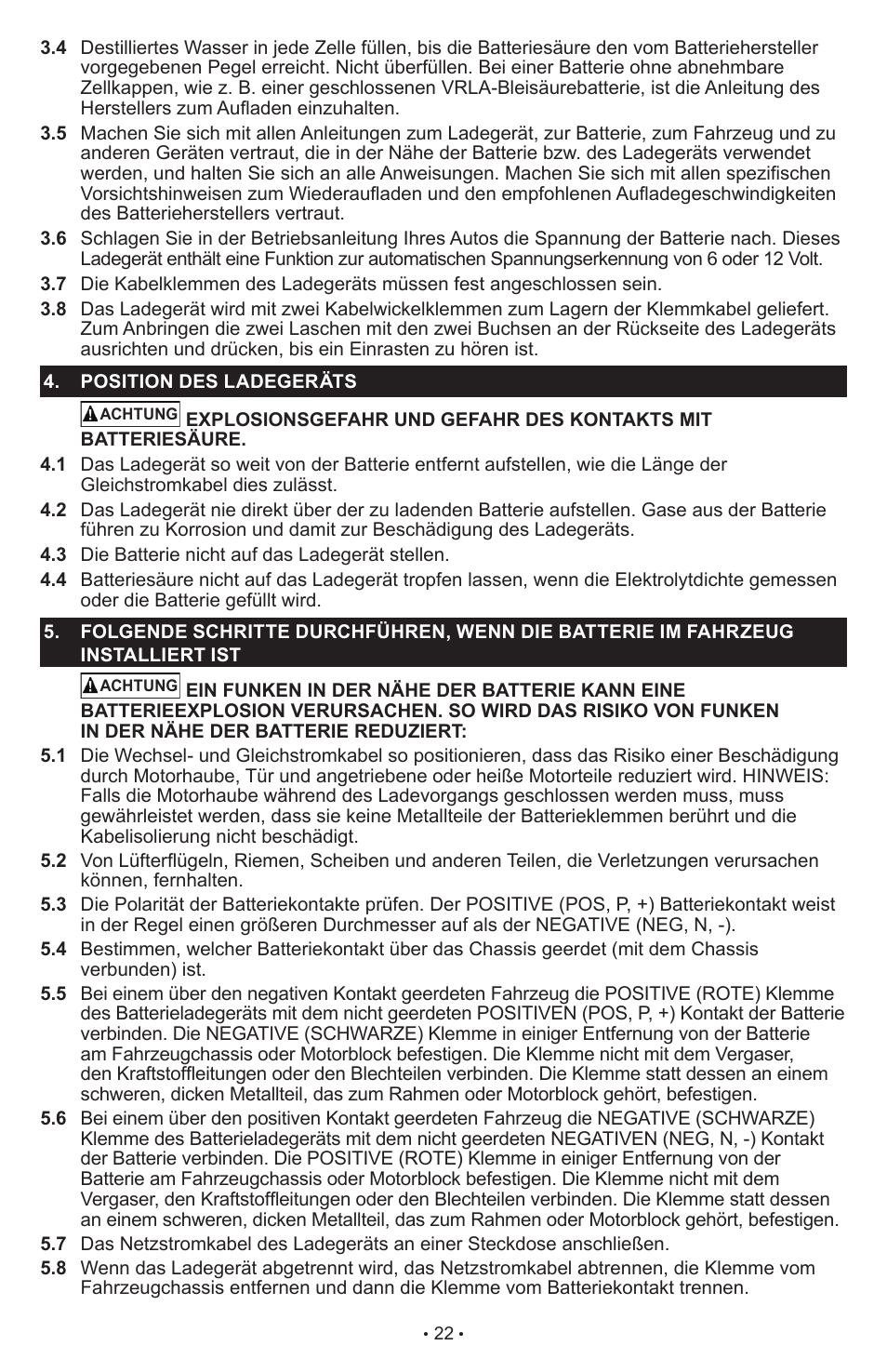 Schumacher SCI90 User Manual | Page 22 / 120