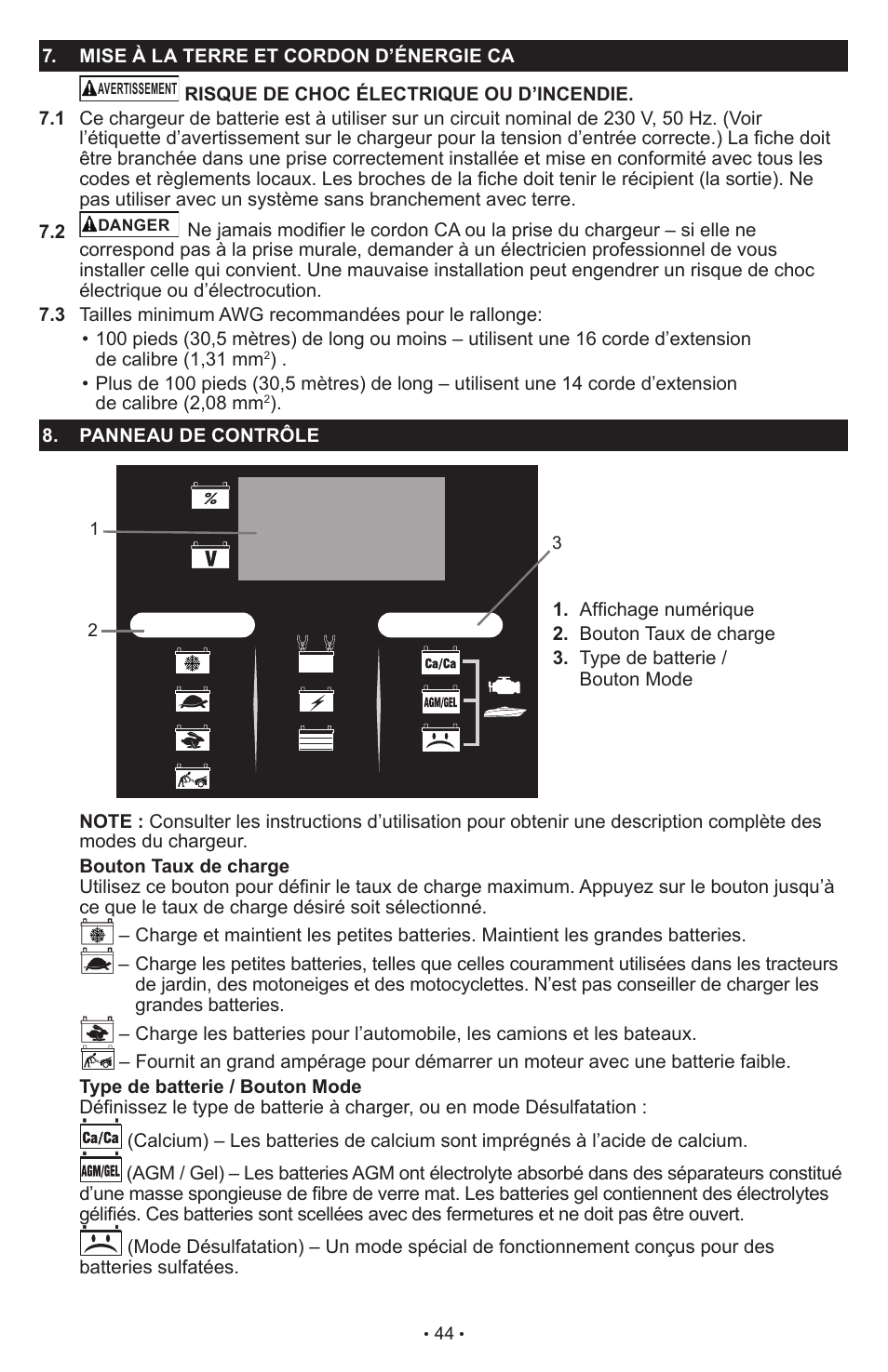 Schumacher SCI90 User Manual | Page 44 / 120