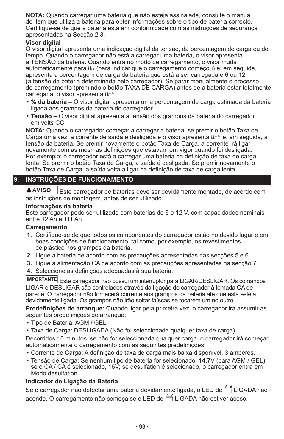 Schumacher SCI90 User Manual | Page 93 / 120