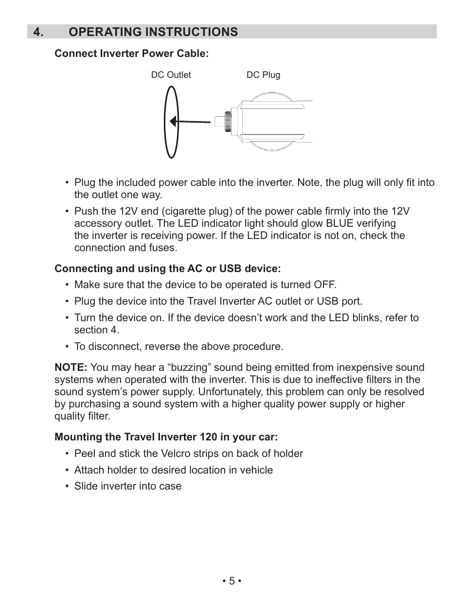 Schumacher 71520 SEARS User Manual | Page 8 / 11