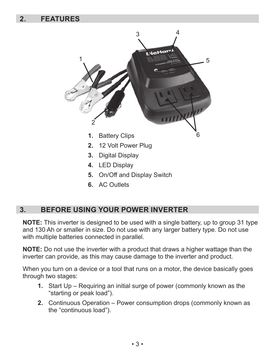 Schumacher 71494 5SEARS User Manual | Page 6 / 14