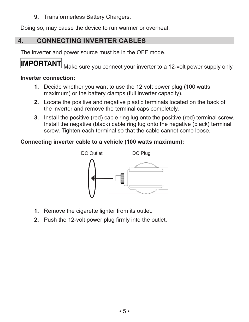Schumacher 71494 5SEARS User Manual | Page 8 / 14