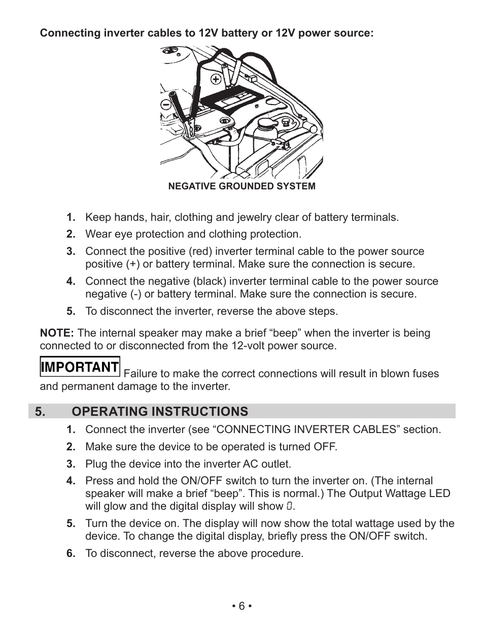 Schumacher 71494 5SEARS User Manual | Page 9 / 14