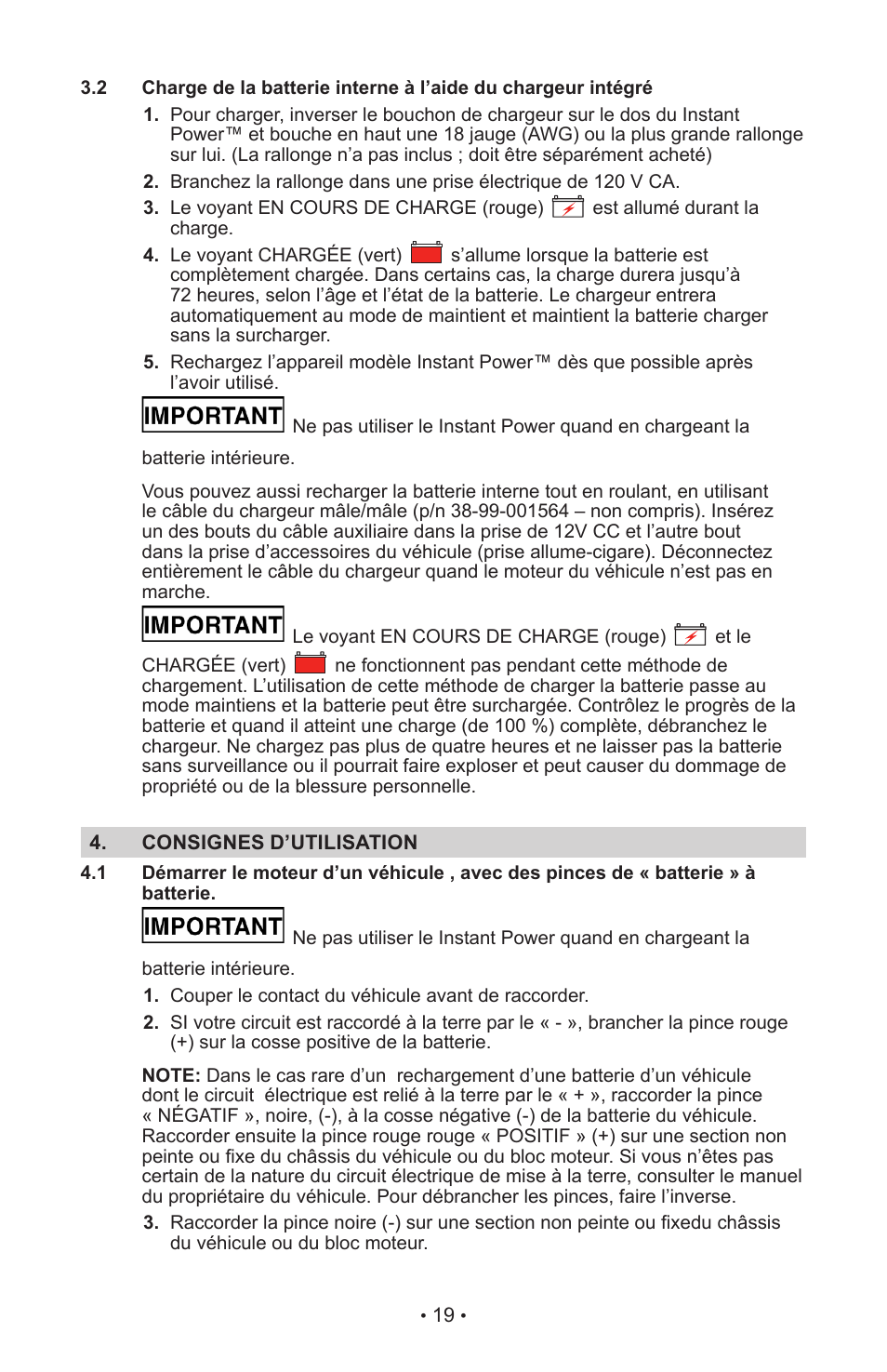 Schumacher IP-55 User Manual | Page 23 / 27