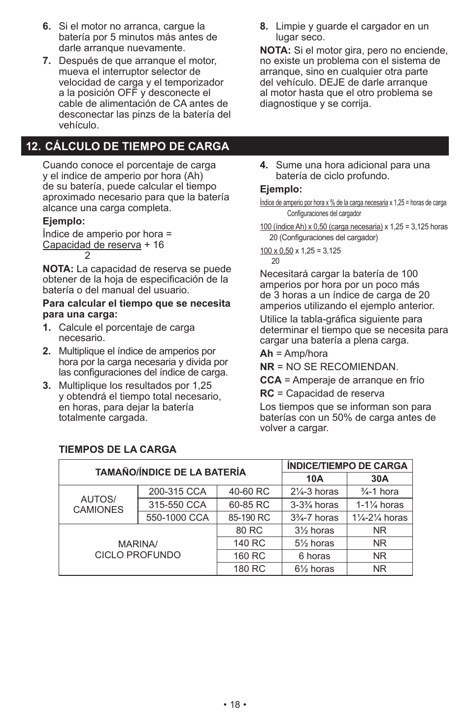 Schumacher PSC-2030T User Manual | Page 18 / 32