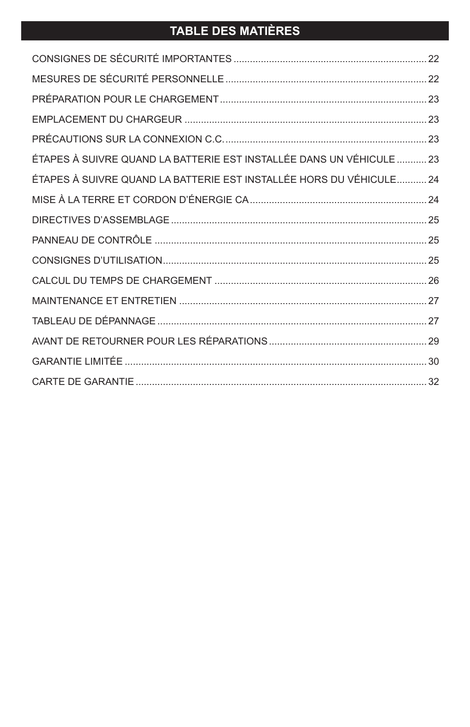 Schumacher PSC-2030T User Manual | Page 4 / 32