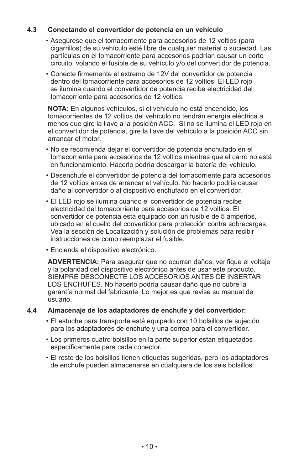Schumacher SAC-110 User Manual | Page 13 / 23